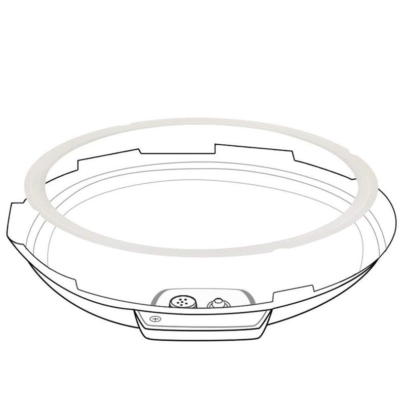 ZoneFly Silicone Sealing Ring 6qt for Instant Pot Sealing ring for 6 5qt Insta Pot, Sweet and Savory, Food-grade Silicone Fits IP-DUO60, IP-LUX60, IP-DUO50, IP-LUX50, Smart-60, IP-CSG60 and IP-CSG50-2 Pack - Image 4